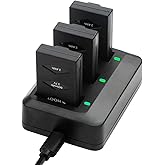 SHOOT 3pcs 3.7v 660mAh LiPo Batterie Set pour Parrot Mini Drone Araignée Roulante et Jumping Sumo + 1pc Rapide 3 Port Chargeu