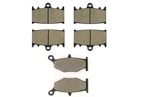 SOMMET Pastiglie freno Anteriori + Posteriore per Suzuki GSR 600 2006-2010 / GSXR 400 2006-2008