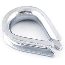 50 Cosses De Câble En Acier Inoxydable M3 - Pour Câble Métallique 3mm - Raccord Triangle Pour Sécurité Et Fixation