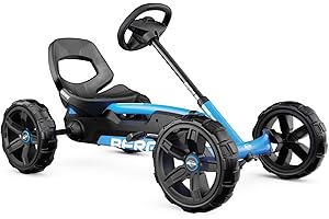 BERG Pedal Gokart Reppy Blue, KinderFahrzeug, Tretfahrzeug mit hohem Sicherheitstandard, Kinderspielzeug geeignet für Kinder im Alter von 2-6 Jahre, Blau