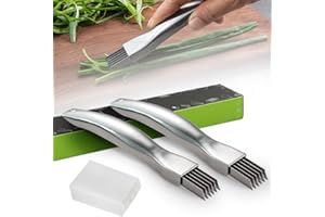 FUXNGZI Couteau à déchiqueter les oignons, 2024 New Shred Silk The Knife, ctions, Coupe Legumes Manuel, Coupe Legumes Multifonctions, Decoupe Legumes Coupe Legume pour Oignons Tomates Carotte Concombre (2PCS)