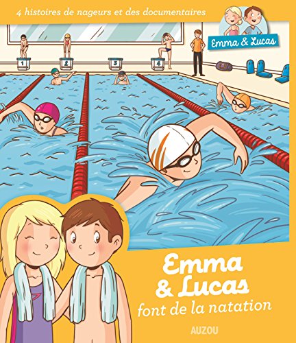 Emma & Lucas font de la natation