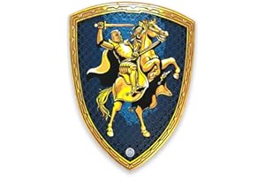 Liontouch - Bouclier de Chevalier - 3-6 Ans | Jouet pour Enfants avec Le thème du Cheval médiéval | Arme de Sécurité et Accessoire de Bataille pour Les Costumes et Déguisements des Garçons