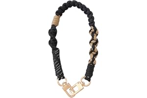 CHUQING Chaîne de téléphone portable courte dragonne de téléphone portable dragonne court bracelet lanière de poignet