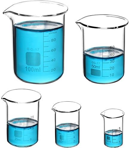 Emga Maatbeker kunststof 1 liter Transparant PP