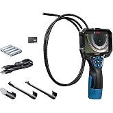 Bosch Denetim kamerası GIC 12V-5-27 C Professional | Kablo uzunluğu: 150 cm, otomatik hizalama fonksiyonu, y&uuml;ksek &ccedil;&ouml;z&uuml;n&uuml;rl&uuml;kl