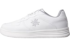 BUCKHEAD Men and Women Breathable Leather Trainers, Daily Walking, Comfortable Slip-On Sneakers, Sports, Running Unisex Casual Outdoor Lightweight Shoes