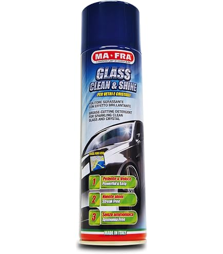 Ma-Fra Scic Blu 600ml E Faspoiler 300ml - Kit Pulizia Auto: Ravvivante Cruscotti E Rinnovatore Plastiche Esterne