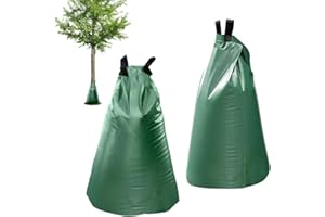 mizikuu 2 Stück Baumbewässerungssack, 75L Wassersack Bewässerungssäcke Bewässerungsbeutel für Bäume Langzeit Bewässerungssystem Baumbeutel für Kleine und große Bäume Jungbäume und Sträucher