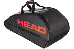 HEAD - Mochila para Raquetas Tour, tamaño Mediano, Color Negro/Llama