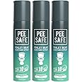 Pee Safe Toilet Seat Sanitizer Spray (75ml - Pack Of 3) - Mint| Reduces The Risk Of UTI & Other Infections | Protects From 99.9% Germs & Travel Friendly | Anti Odour, Deodorizer