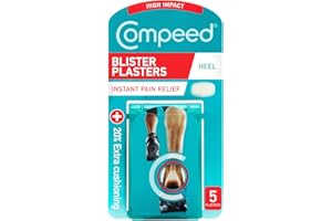 Compeed Blister Plasters Extreme 5 Pack - Hydrocolloid Foot Treatment - Heal Fast