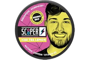 Scooper Alla sorter Energy Booster Pouches Gamla. till Snus I Tuggtobak Chewing Bags (Iced Tea Citron)