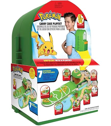 Pokemon Desert Rocks Environment - Set di display multi-livello da 15,2 cm con due personaggi da battaglia da 5,1 cm