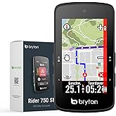 Bryton Rider 750SE 2,8 Zoll Farb-LCD-Touchscreen-GPS-Fahrradcomputer Offline-EU-Karte, kompatibel mit Fahrradradar, 40 Stunde