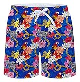 【Secado Rápido Swim Shorts】Todos los bañadores para hombres con forro de malla, no se sentirá apretado cuando los pantalones cortos se mojen, tiene algunas características útiles, absorción de sudor, secado rápido, etc., normalmente toma de 5 a 10 minutos, pantalones cortos para hombres ya se han secado.