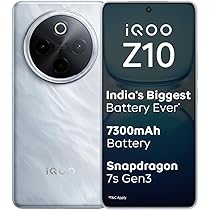 iQOO Z10 5G (Silver, 8GB RAM, 128GB Stroage) | India's Biggest