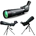 Pie Matrix Sight Master Spotting Scope 20-60X80 HD with Phone Adapter, Tripod Stand & Carry Bag | BAK4 Prism,Fog proof, Waterproof | Bird Watching,Astronomy,Scenery,Wildlife,Stargazing,Target Shooting