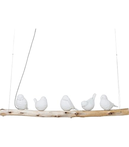 Lampadario A Sospensione In Resina A Forma Di Scoiattolo - Design Nordico Per Camera Bambini, Ristorante O Negozio, Colore Bianco