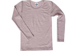 Cosilana, Kinder Unterhemd Langarm, 70% Wolle (kbT), 30% Seide