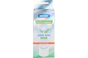 emmi-dent Ultradźwiękowa pasta do zębów "Nature Calcium" I z dodatkowym wapniem I idealna do wrażliwych zębów i dziąseł I wolna od fluorku, mikroplastiku i nanomateriałów I wegańska i bezglutenowa I 1