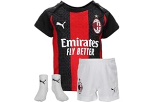 PUMA AC Milan Home Baby-Kit (3-18 Mesi) 2020/2021 - Colore - Rosso, Misure - 6-9