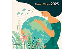 Calendario da muro 2023 GreenLine Green Vibes, 12 mesi, 30 x 30 cm
