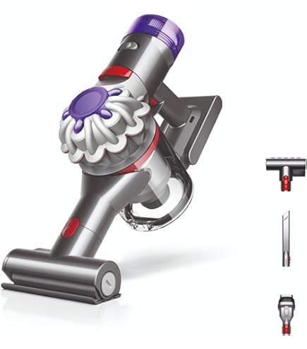 Dyson V7 Animal Bagless Nickel,Violet handheld vacuum : Amazon.co