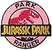 Produktbild Jurassic Park Ranger Badge bestickt Patch 9 cm x 9 cm oder Aufnäher Aufbügler Bügelbild