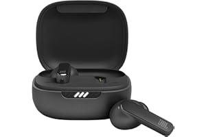 JBL Live Pro 2 TWS – Wasserdichte, True-Wireless In-Ear-Kopfhörer mit Noise-Cancelling in Schwarz – Mit bis zu 40 h Musikwiedergabe
