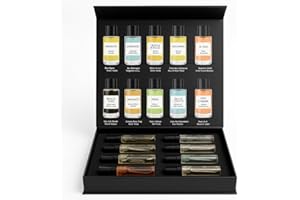 Collection Prestige – Coffret Parfums de Luxe (10 x 2ml) | Miniatures Extrait de Parfum Paris | Cadeau Femme & Homme