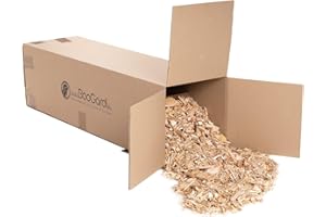 BooGardi Holzhackschnitzel grob in 27/76 / 100 Liter · 100L · Unkrautschutz · Beet Abdeckung · natürliche Bodengestaltung