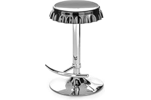 TOMASUCCI Wink design,Irving, Sgabello Bar, ABS, Nero