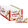 Kinders Bueno White Chocolate With Crunchy Hazelnut Pieces, Each 39 Grams Individually Wrapped (Pack of 30) (Imported Italy)