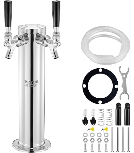 Pompe à Piston Pour Pique-nique Avec Robinet - Sortie CO2 5/8 - Pratique Et Neuve