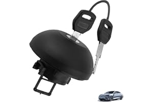 ZESCYHA Bouchon Réservoir Essence Compatible avec Renault Master II, Clio, Kangoo, Trafic 1998-2010 avec 2 Clés Bouchon Trappe Carburant Compatible Réf. 7701471585 7701470950 - Essence Sécurisé