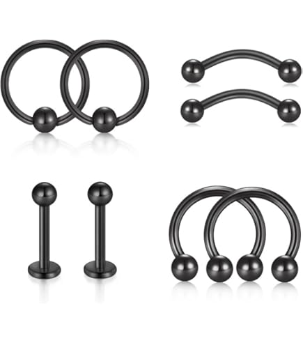 CIZME Set Di Piercing Per Orecchie, Kit Monouso Per Piercing Di Orecchie E Naso, Kit Per - Foto 4