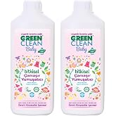 U Green Clean Baby Bitkisel &Ccedil;amaşır Yumuşatıcı 2li Set