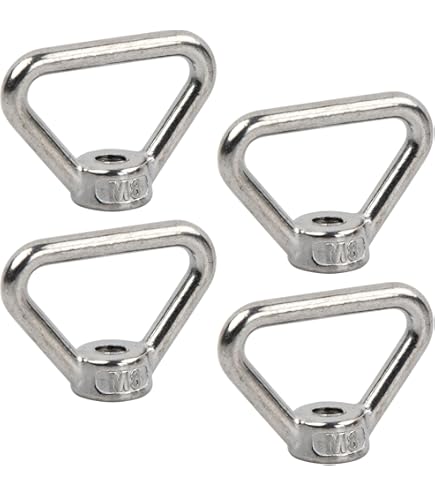 Ledoo Lashing Eyelets, 4 X Load Lashing Eyelets And 4 X Carabiners Are - View #5