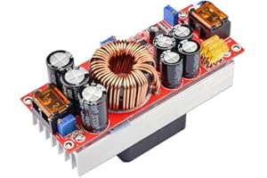 HEEMOL DC 1200W 20A/1500W 30A/1800W 40A Convertidor Boost Car Step-up Fuente de alimentación Módulo 8-60V a 12-83V