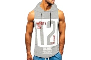 HOTCAT Debardeur Homme Débardeur de Sport T-Shirt Gilet sans Manche Maillot Bodybuilding Tank Top Stretch Fitness Gym