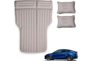 BASENOR Tesla Mattress Portable Camping Air Bed Cushion for Tesla Model 3 Model Y Model S Model X Tesla Accessories 2019 2020 2021 2022 2023 2024 Gen 2