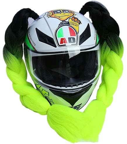 Orecchie Di Gatto Per Casco - Decorazione Carina Per Caschi Moto E Bici, Peluche Con Velcro, Multicolore - Foto 10