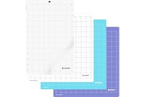 XINART Tappetino da taglio per Silhouette Cameo 5/4/3/2/1 (4 pezzi, 30 cm x 30 cm) VarietyGrip Sticky Cricket Vinyl Accessori Tappetini di ricambio per Silhouette Cameo