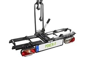 Eufab Raven Vikbar Dragkrok Cykelhållare för 2 Cyklar