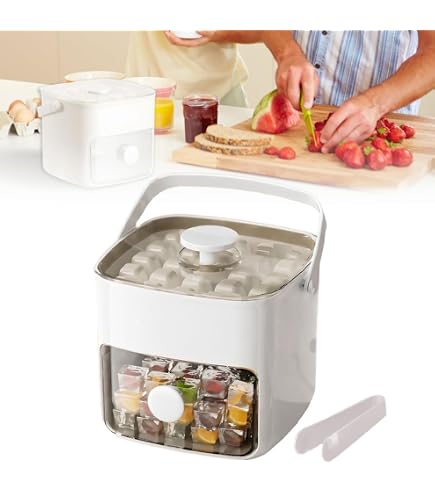 Bouteille 2 En 1 Avec Bac à Glaçons Intégré - 800ml, Paille, Couvercle - Pour Cocktails, Pique-nique - Vert - 4