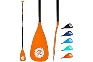 niphean Sup Paddle Board Paddle, 3&8-Piece Detachable Floating Paddle Board Oar, Adjustable Kayak Paddle, Durable Paddle Board Accessories