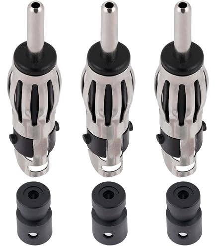 Kit 5 Connettori Antenna ISO Maschio Per Autoradio – Crimpare O Saldare, Cavo RG58, Con Guscio Protettivo In Plastica