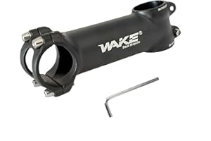 Trkimal Attacco manubrio 31,8, 35 mm/45 mm/60 mm/70 mm/80 mm/90 mm/100 mm, rialzo manubrio a 7 gradi per bici da corsa, mountain bike, MTB, BMX, ciclismo, bicicletta