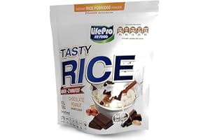 LIFE PRO NUTRITION Life Pro Tasty Rice 1kg | Harina de Arroz Pre Gelatinizada para Mejor Asimilación y Digestión | Carbohidratos para más Energía | Textura Extrafina Sin Azúcares (CHOCOLATE PEANUT)